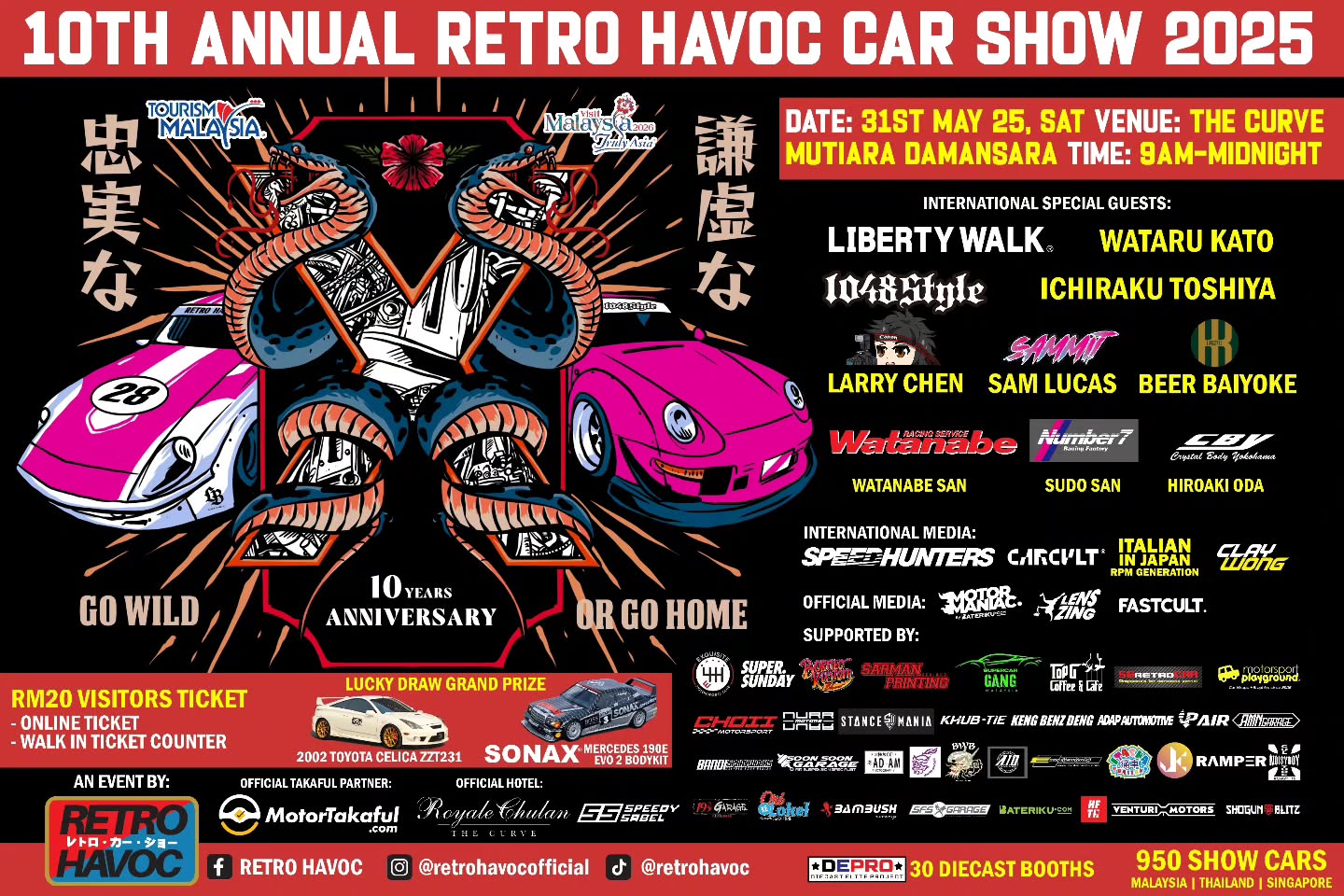 10TH ANNUAL RETRO HAVOC CAR SHOW 2025 - Motorhause