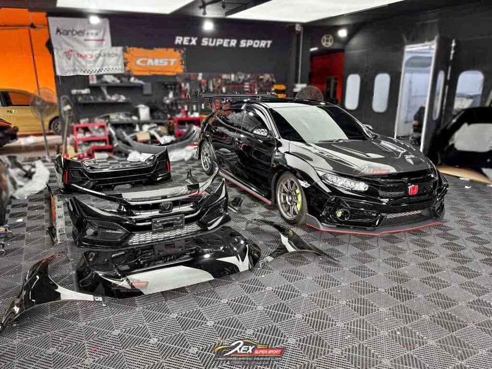 HONDA CIVIC FK7🔥 BODY KITS CONVERTION TO FK8