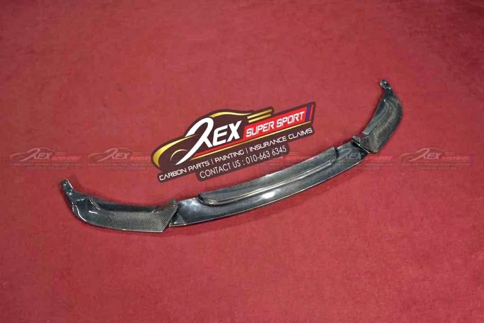 BMW F30 M3 3 SERIES🔥 FRONT LIP CARBON VARIS DESIGN✅ READY STOCK