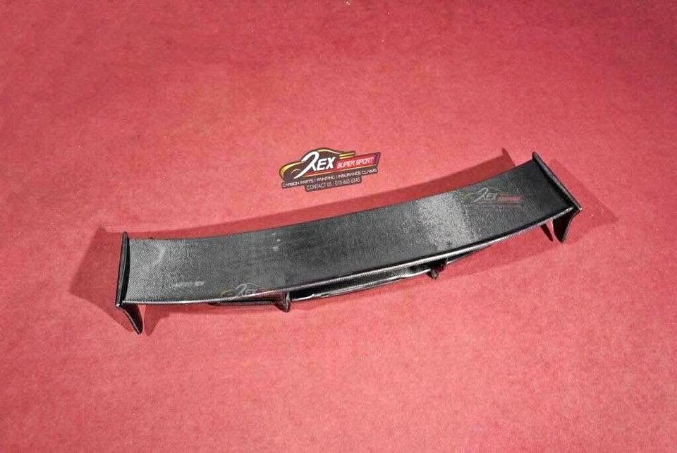 NISSAN GTR R35😈 TOP DESIGN CARBON FIBER SPOILER