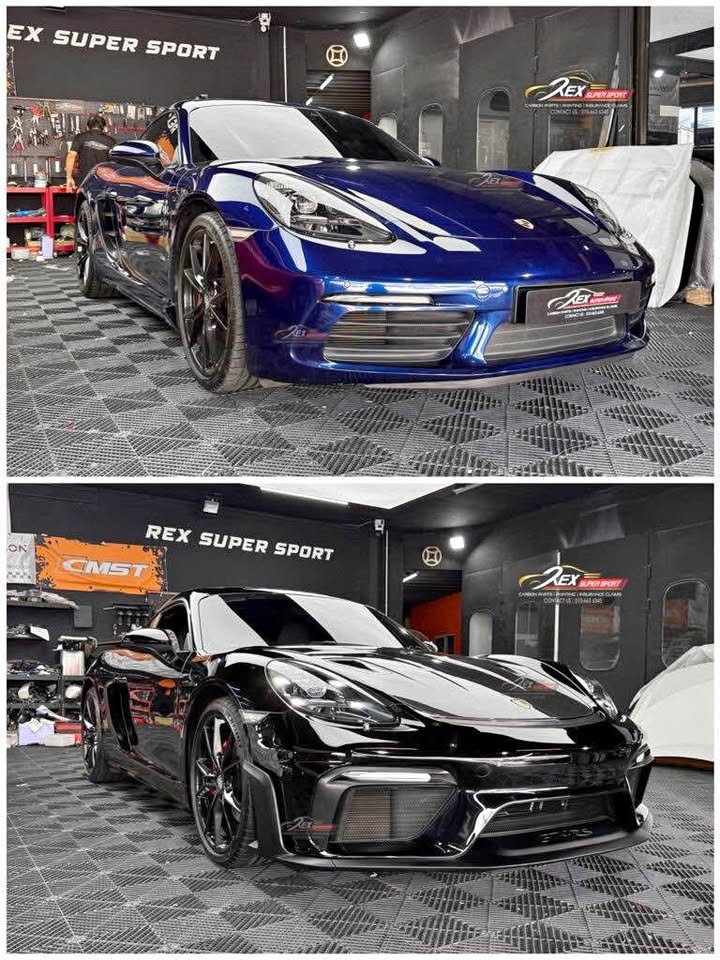 Porsche Cayman 718🔥 BODY KIT SET CONVERT TO GT4 RS