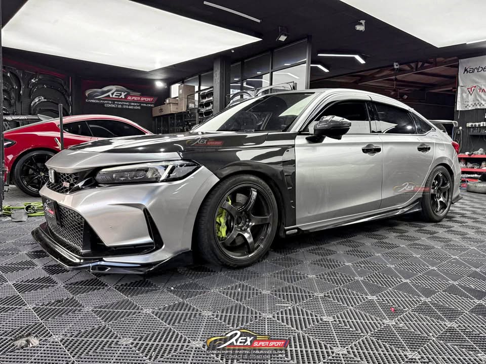 HONDA CIVIC FE🔥 Sport Design Carbon Fender😍