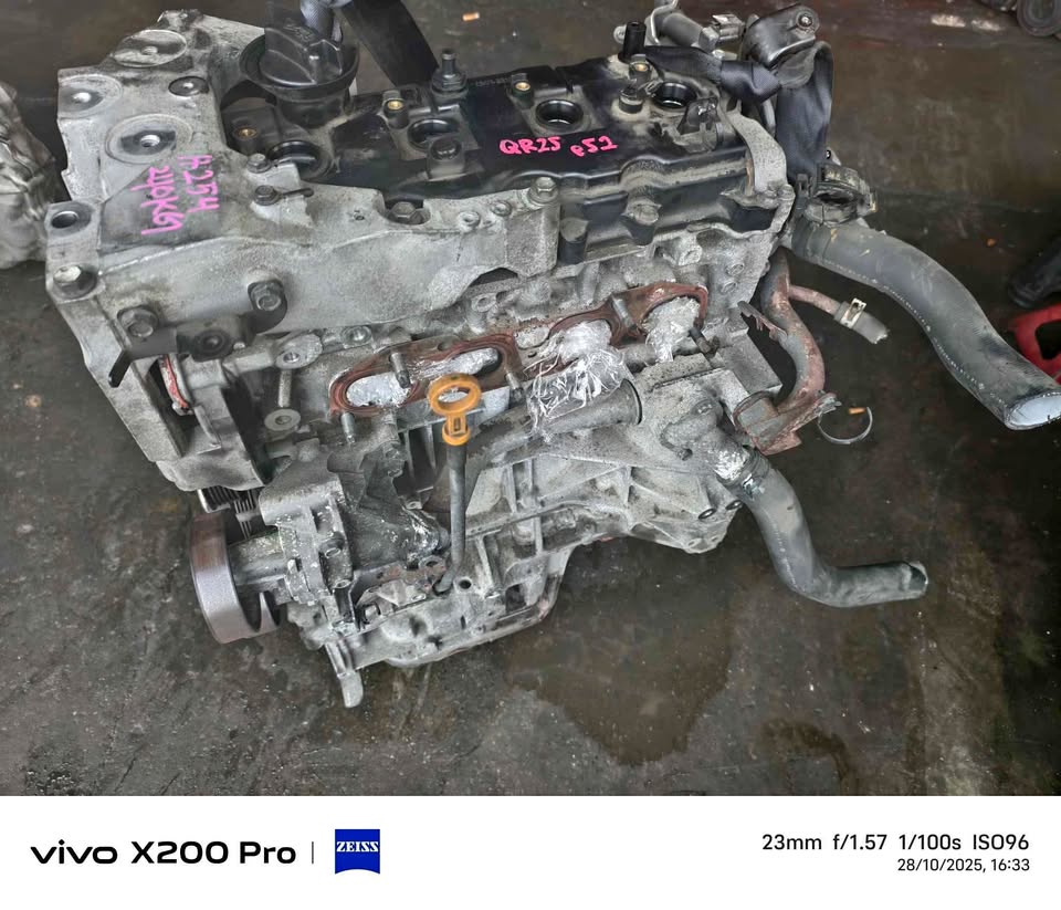 Nissan Murano z51 engine qr25 2.5 original Japan Haftcut Ade surat kastam untuk endose