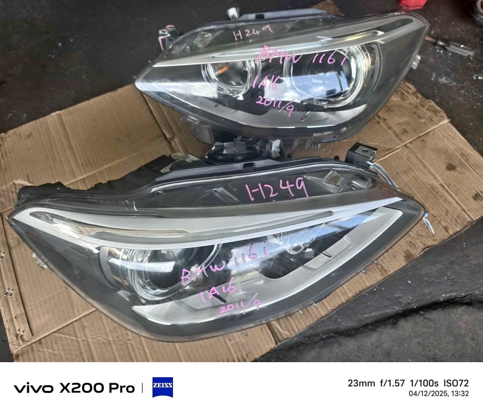 Bmw f20 116i head lamp hid ballast original Japan Haftcut left right
