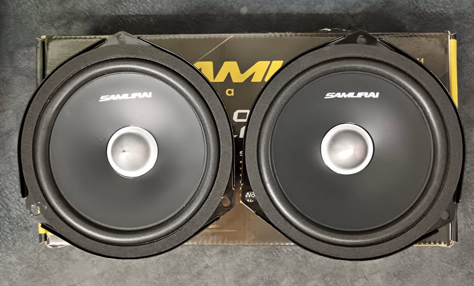 Samurai car speaker 6" pnp proton & produa