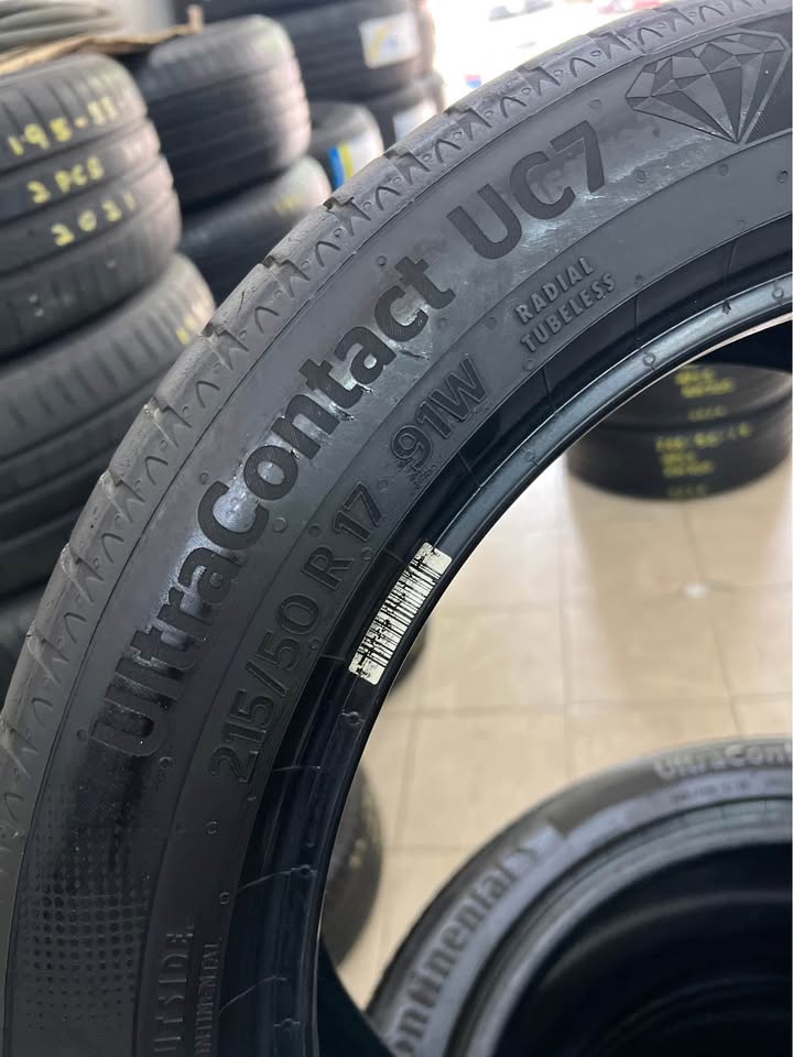4 PCS CONTINENTAL ULTRA CONTACT UC7 2023 215/50/17