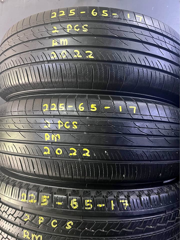USED TYRE FOR SIZE 225/65/17 FOR SALE