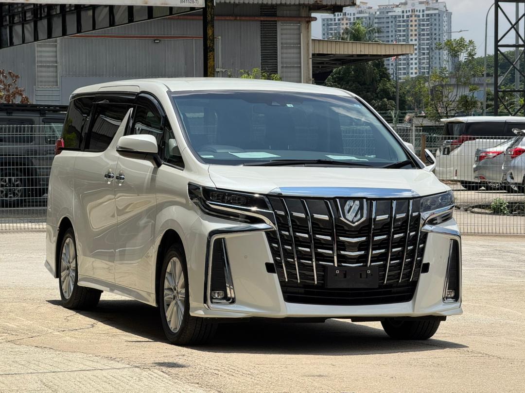 2022, TOYOTA ALPHARD 2.5 S PACKAGE (UNREGISTER RECOND)