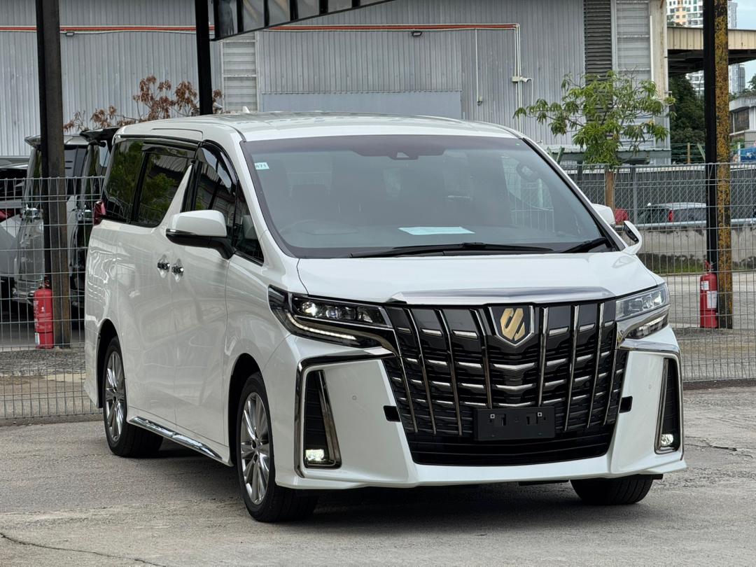 2022 TOYOTA ALPHARD 2.5 S TYPE GOLD II (UNREGISTER RECOND)