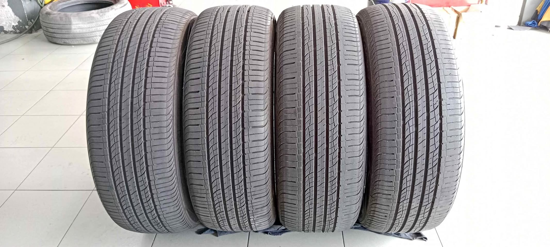 Used tayar offer 215 55 18 (Giti F50) second hand tyre (4pcs RM588) BUNGA90% (4pcs Tayar 2023👍👍