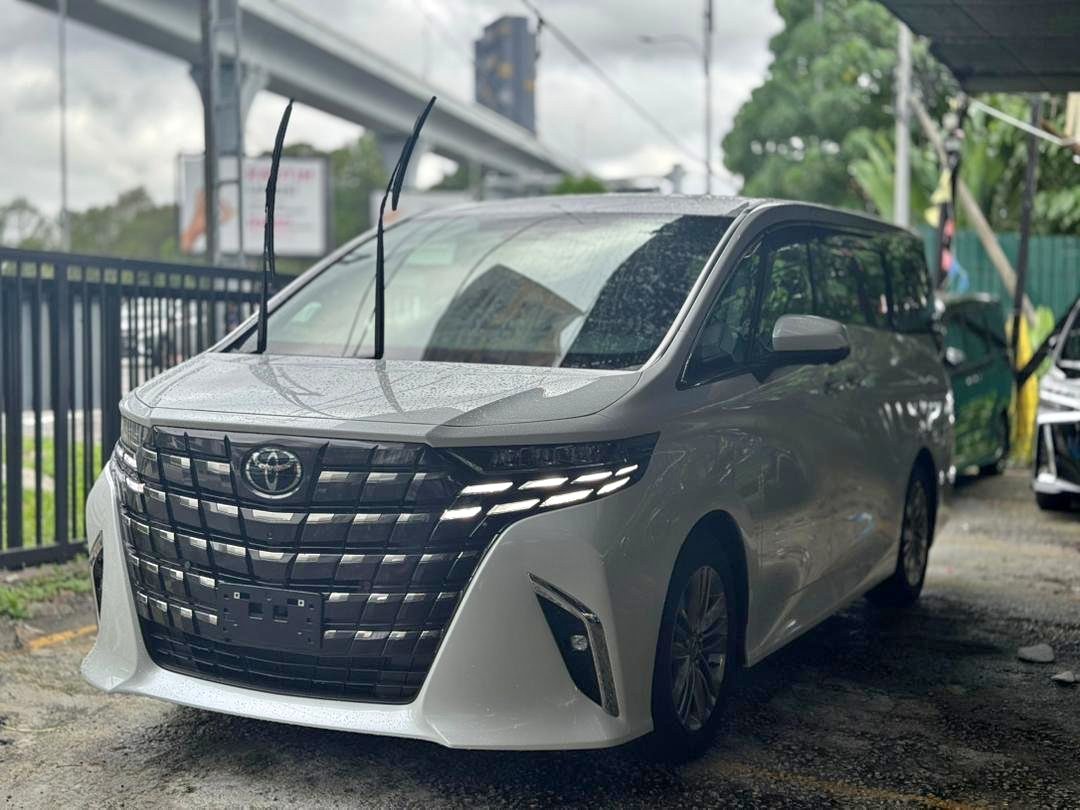2024 Toyota alphard 2.5 z-spec new model grade 4.5 / mileage 7k (unreg)
