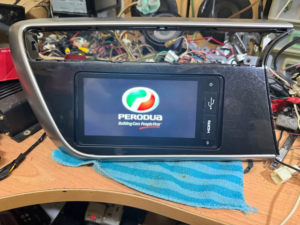 Player Perodua original Myvi facelift