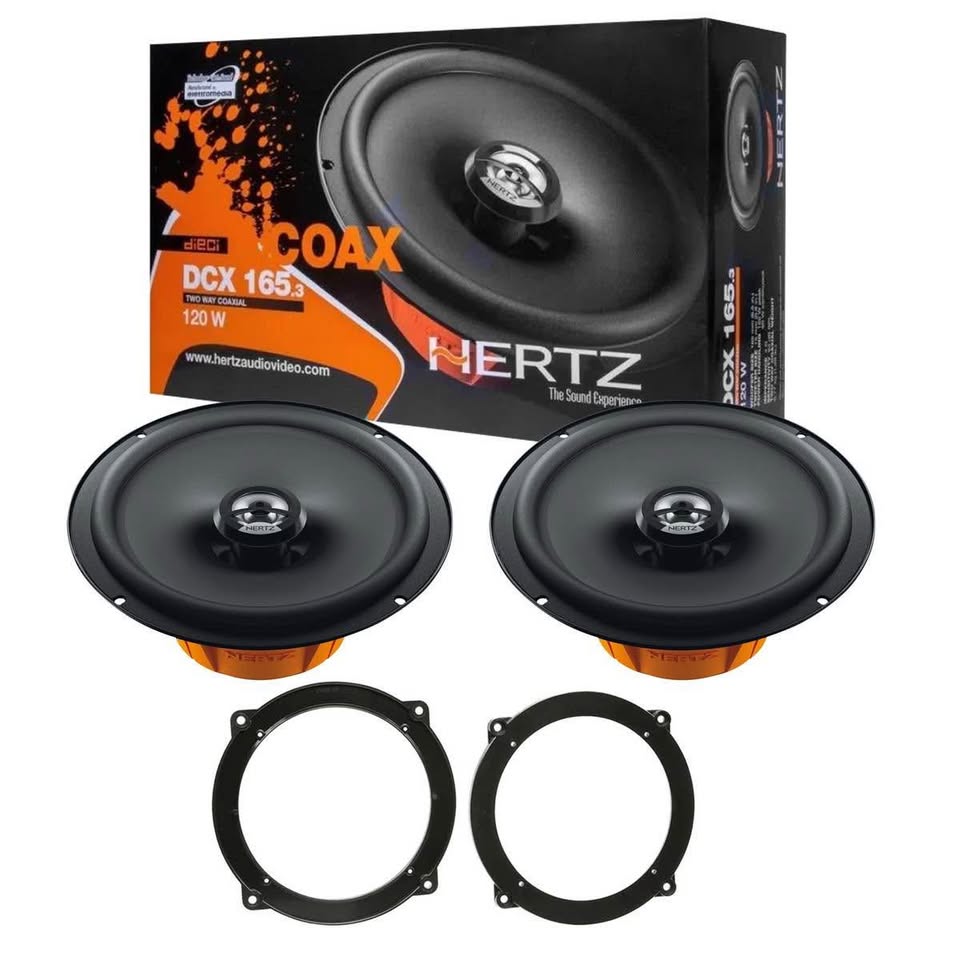 Hertz DCX165.3 2-way car speakers
