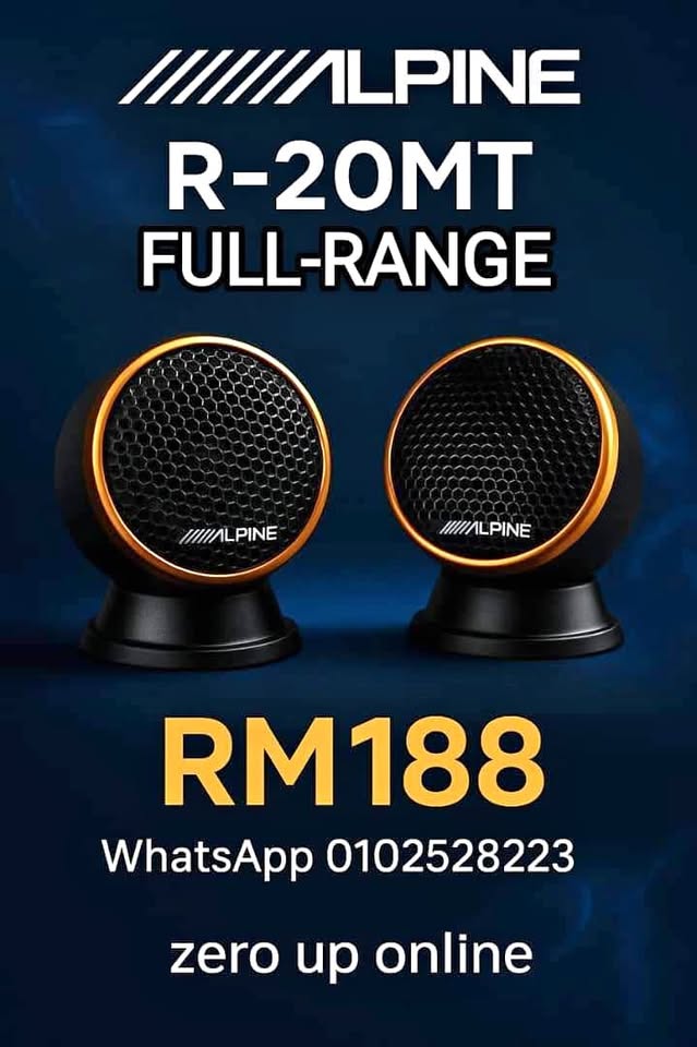 Alpine Full Range R-20MT 【NEW STOCK】
