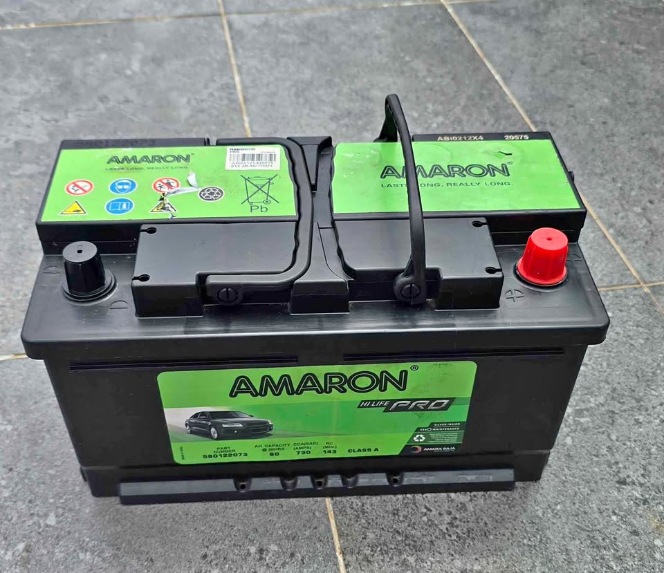 CAR BATTERY USED DIN80L