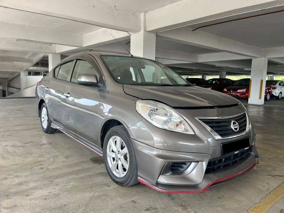 2014 NISSAN ALMERA E 1.5 AT ANDROID PLAYER/NICE CAR