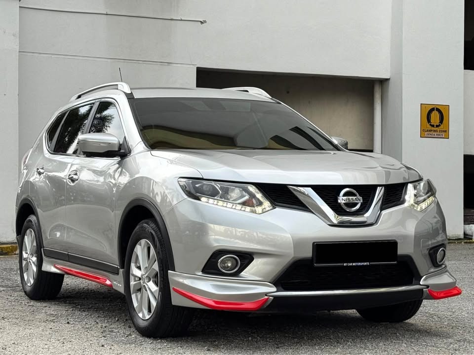 NISSAN XTRAIL 2.5 4WD 2015 7 SEATHER FULL IMPUL BODY KIT CAR KING CONDITION