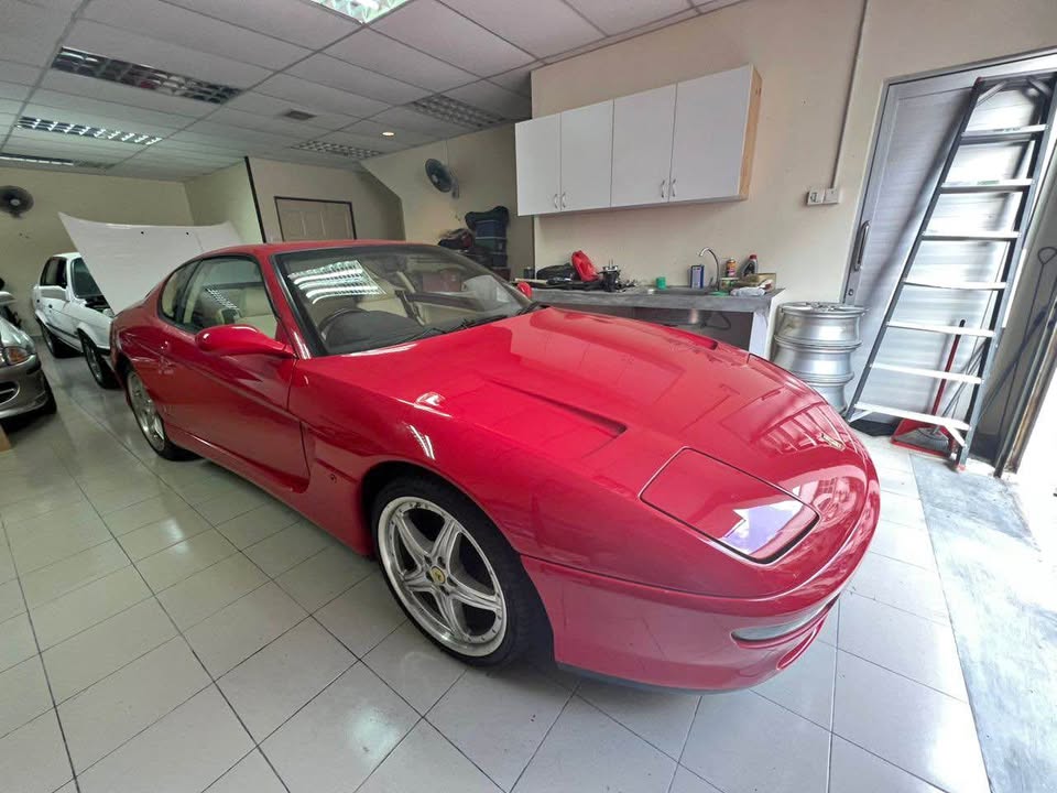 1996 Ferrari 456 gta v12 5.4 5 seater late Sultans of pahang car genuine low mileage 11,oook only🏎️