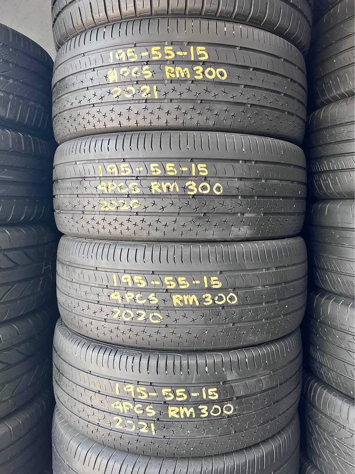 USED TYRE 195/55/15 FOR SALE