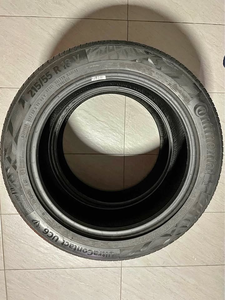 Tyre Conti UC6 & Toyo Proxes R56 215/55/18