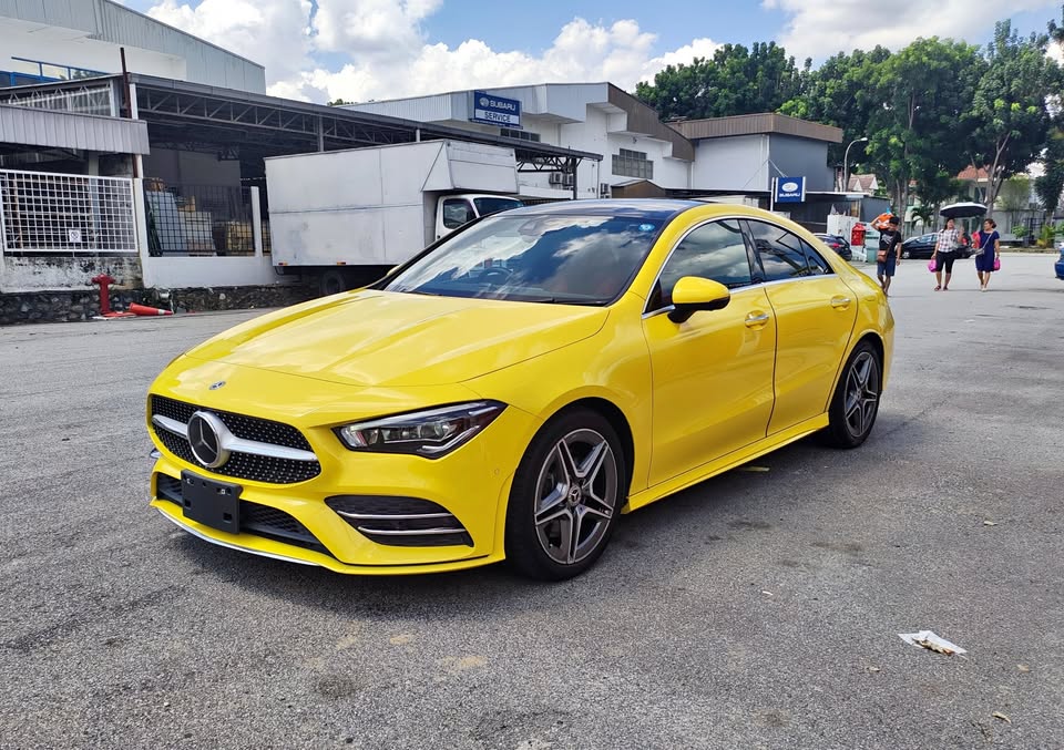 2021 Mercedes Benz CLA200 cla200 2.0 turbo amg line coupe
