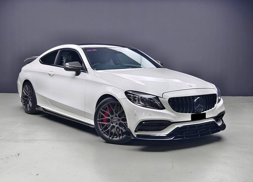 2020 MERCEDES BENZ C200 COUPE AMG year made 2020 (reg year 2023) #low mileage 63k km #upgrade stage3