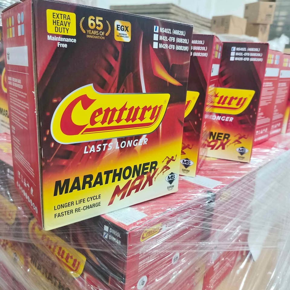 Century MF car battery promosi 💯original